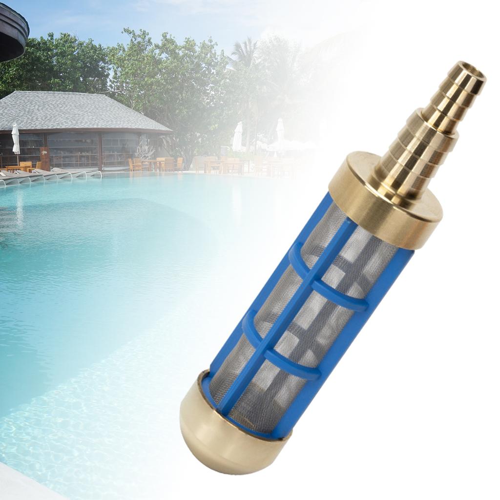 Powerful Tools 3/4 Inch 1/2 Inch Brass Water Filter Suction Filter Hose Pressure Washer Water Pump Sieve Pickup Filter