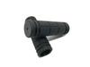 Beatus Basic Pattern Bicycle Handle Grip Universal Short 90mm (Black)