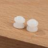 10Pcs Pulley Gear Micro Plastic Wheel White Pulley Wheel Fit Dc Motor Shaft 2Mm Toy Model