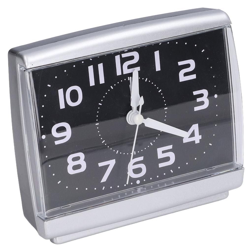 Square Silent Alarm Clock Simple Style Desktop Alarm Clock Student Bedroom Office Home