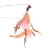Feather Stick Interactive Bendable Steel Wire Cat Teaser Stick for Leisure