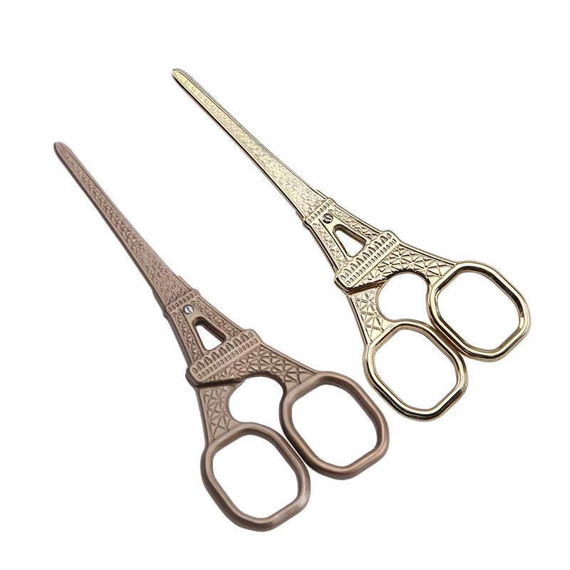 Xinyi Eiffel Tower Vintage Craft Scissors for Cross-stitch and Tea Bags