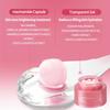 Korean PDRN Pink Capsule Cream with Niacinamide Cream for Uneven Skin Tone Lightweight Face Moisturizer Non Greasy Care
