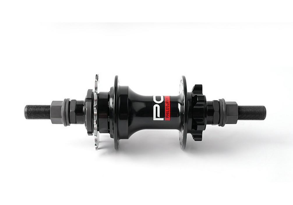 Single-Speed Dirt Jump Bike Hub: Aluminum Alloy, 6 Pawls, 16T, 100/135 Spacing, 120 Clicks, 36 Holes, 4 Sealed Bearings.