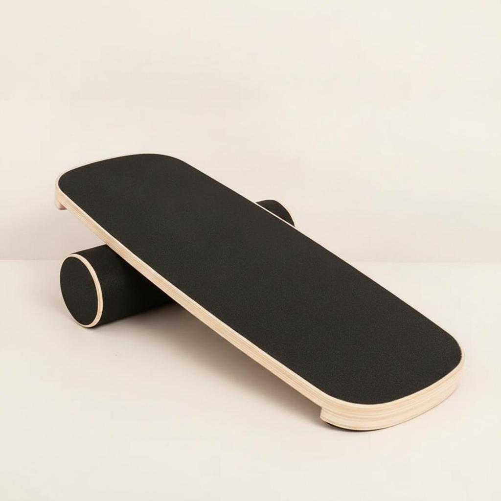 Balance Board with Roller Sturdy Rollers Multifunctional