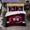 Set Biancheria da Letto Sheffield United Football 3 Pezzi Morbido Set Copripiumino con Federe Set Decorazione Camera da Letto per la Casa