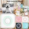 Mini Portable Thermal Printer Bluetooth Compatible iPhone Android, 58mm Paper Instant Pocket Printer for Pos, Labels Receipts