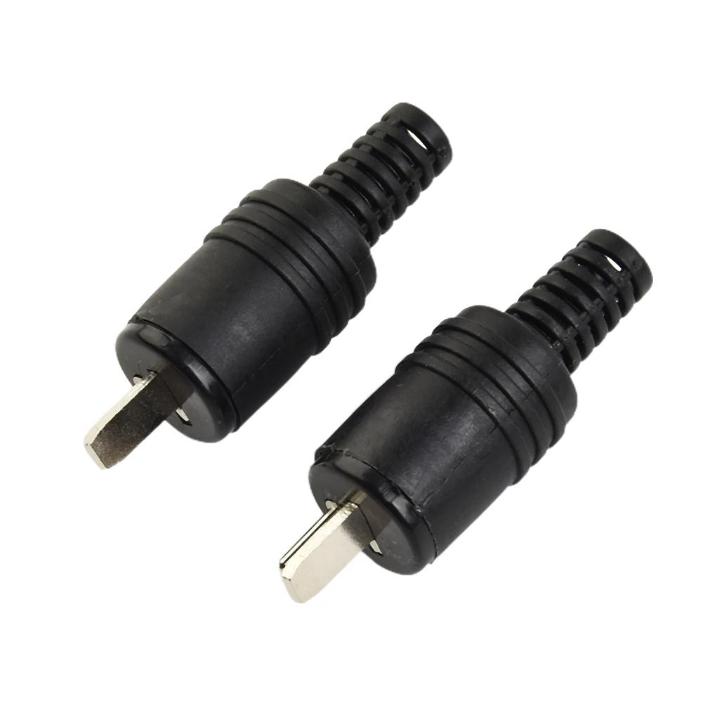 2 Pin DIN Hi-Fi Speaker Plug Cable Audio Connector Male Female 2-pin Speaker Connector 220V 1A 10000-1000 Times Plugging Life