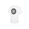 Vans Dart Board SS T Shirts Men's White Crew Neck Moderate Straight Fit VN0008Z9WHT