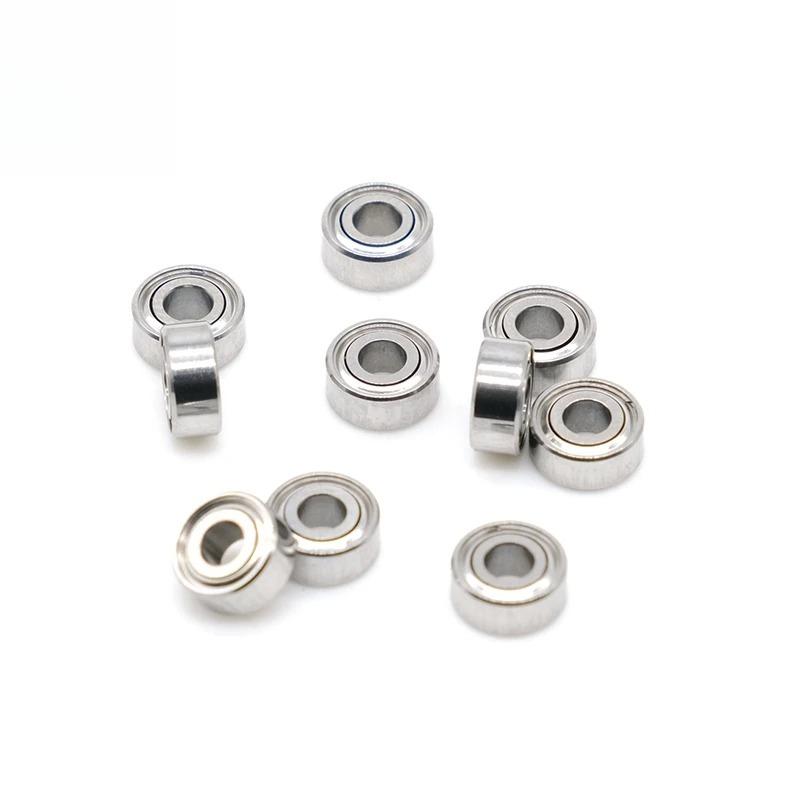 10PCS 682ZZ 2x5x2.3 mm Deep Groove Ball Bearings Chromium Steel Material High Wear Resistance For Aircraft Models And Toy Motors