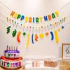 First Birthday Pom-Pom Bunting & Photo Banner for Boys and Girls