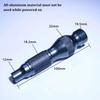 6.35mm Screwdriver Handle Aluminum Alloy Auto Locking Auto Lock Screwdriver Ergonomic Grip Grip Magnetic Screwdriver Open Tools