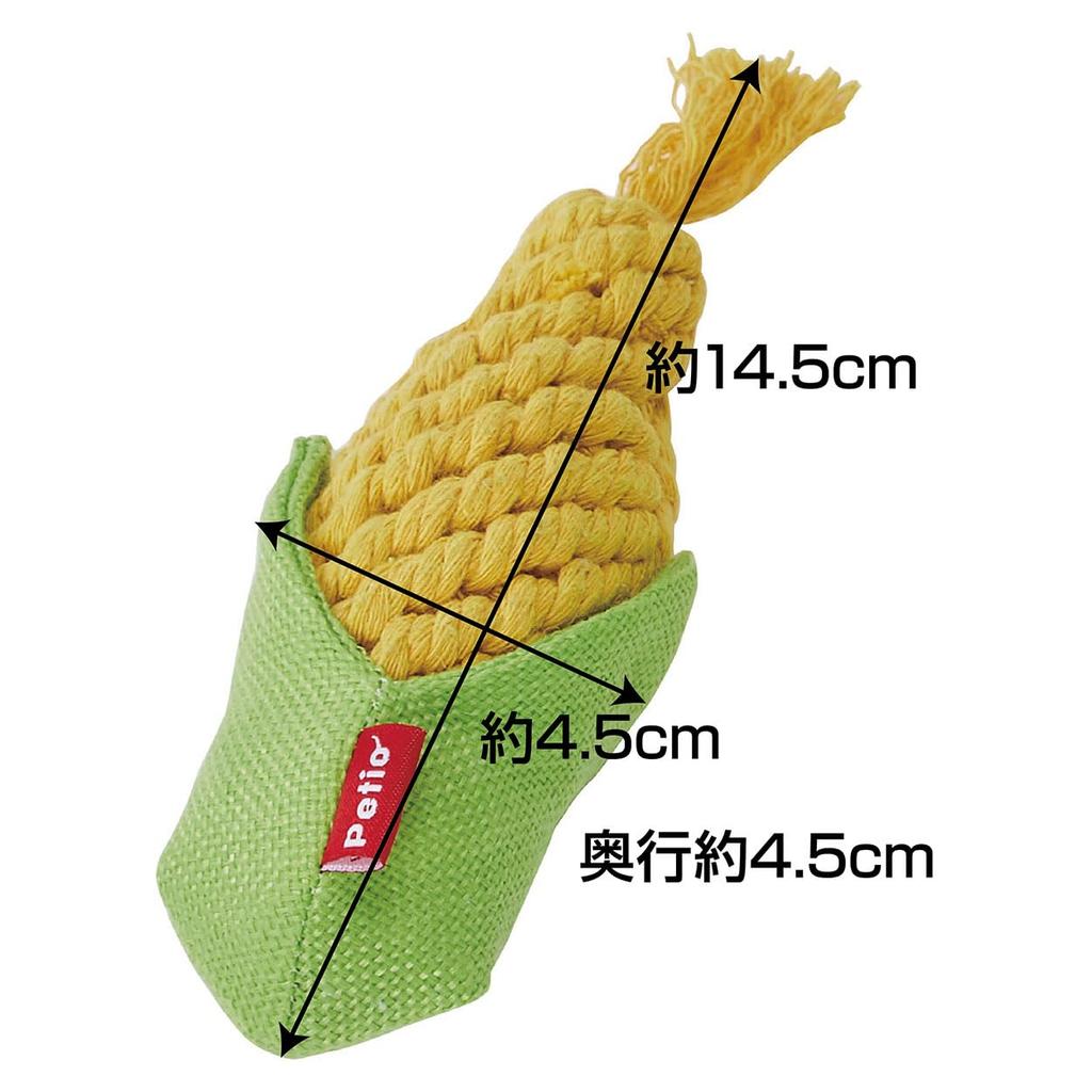 Petio Dog Toy Knitted CORN Dental S