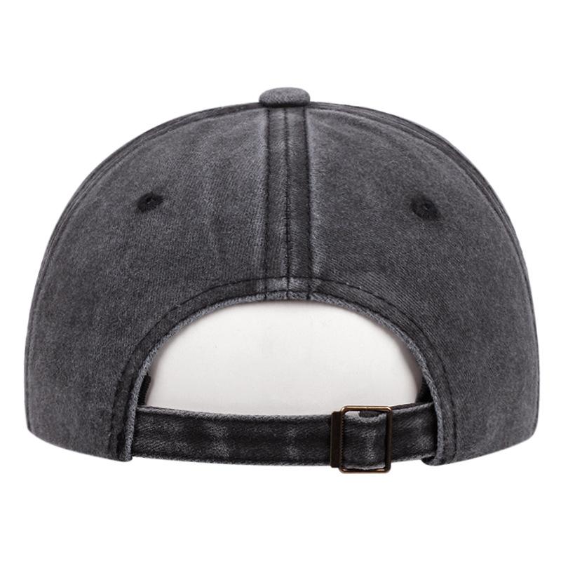 Fashion Hat New Tooth Extraction Old Washed Hat Four Seasons Versatile Sun Hat Peaked Cap Casual Fashion Accessories