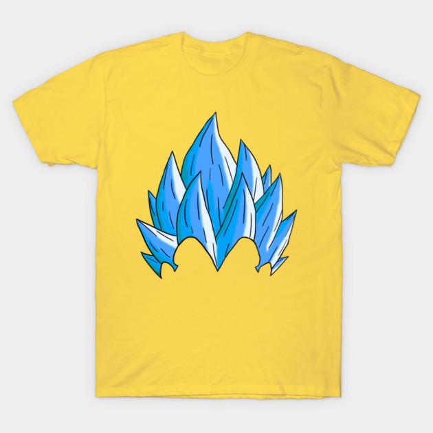 Unisex Fashion TShirt Vegeta Super Saiyan Blue Hair Print TShirt Plus Size S-5XL T-Shirt 100%Cotton Tops O Neck Short Sleeve Tees