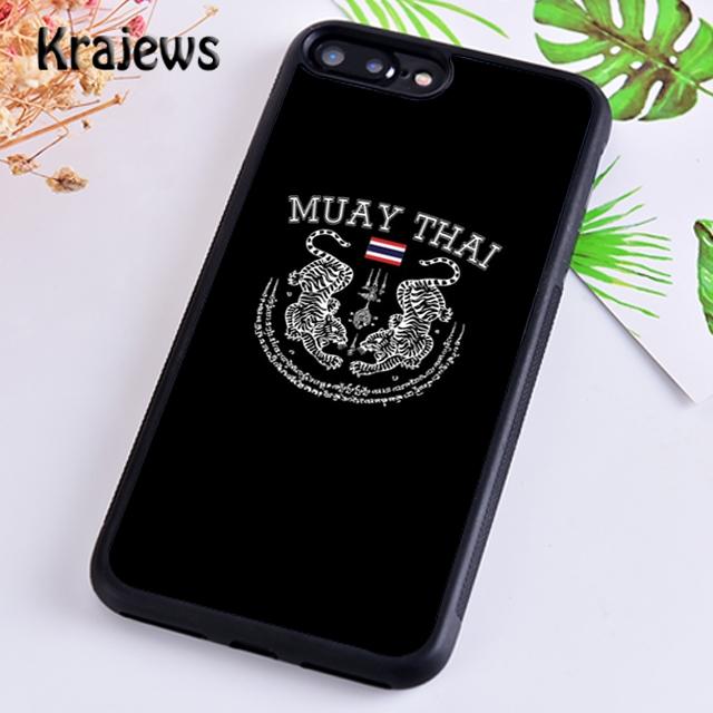 Krajews Muay Thai Kickboxen Kampf Handyhülle Cover Für iPhone 17 Air 16 15 14 plus 11 12 13 pro max Hülle Shell Fundas