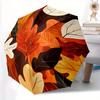 1pc Autumn Leaves Automatic Open/Close Umbrella, Portable Folding Umbrella for Travel, Themed Events, It Is Suitable As a Gift for Various Festivals,