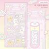 Korean Cute Cartoon Rabbit & Bear Stickers - Korean Style Guka Diary DIY Decorative Decals