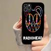 Vintage Fashion Design Radiohead Phone Case Silicone PC+TPU For Samsung S10 20 30 22 23 24 Plus Lite Ultra Cover