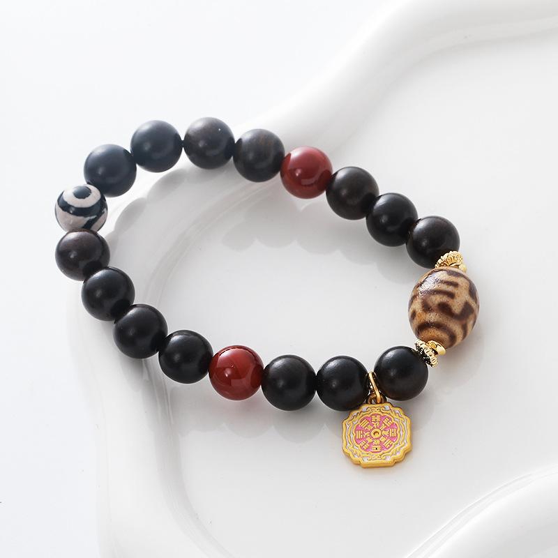 Agate Bracelet Rosary Bracelet Fashion Women Daily Jewelry Lucky Gift