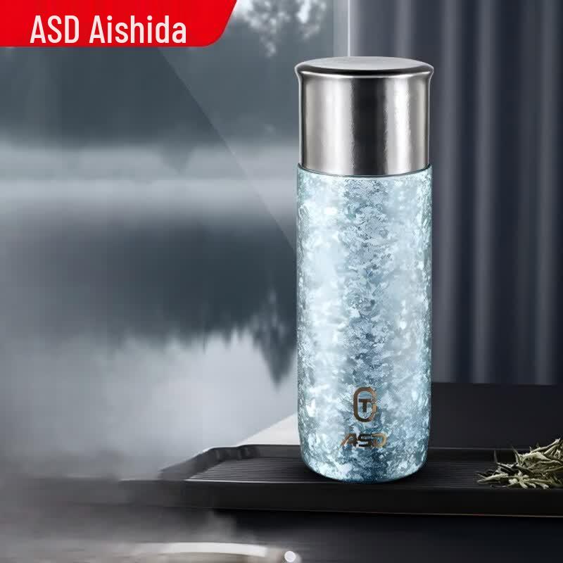 ASD 450ml Pure Titanium Lined Thermal Tea Mug
