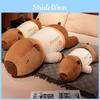 Pillow Capybara Animal Soft Texture Design Plush Lying Doll Duck Orange Sakaban