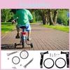 Adjustable Metal Training Wheels For Kids Bikes With Durable Non-slip Design