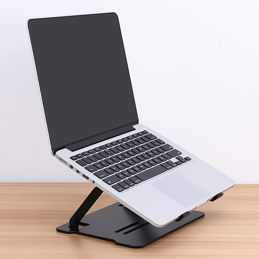 Universal Adjustable Tablet Stand Foldable Anti Slip Laptop Holder Heat Dissipation Alloy Laptop Metal Bracket Office