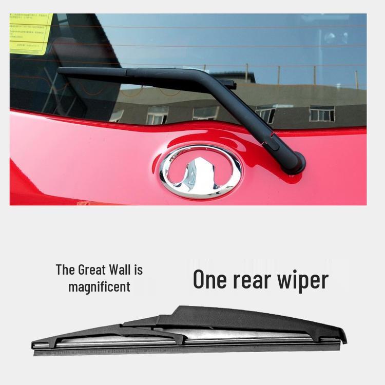 Great Wall Coolcar Boneless Wiper Blades - Universal Front & Rear Rubber Strips