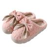 Winter Fur-Slippers: Women's & Men's Cozy Cotton, Velvet-Lined, Thick Sole for Indoor Warmth