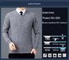 2025 Herren V-Ausschnitt Kaschmirpullover: Dick, Warm, Business Casual für Herbst/Winter