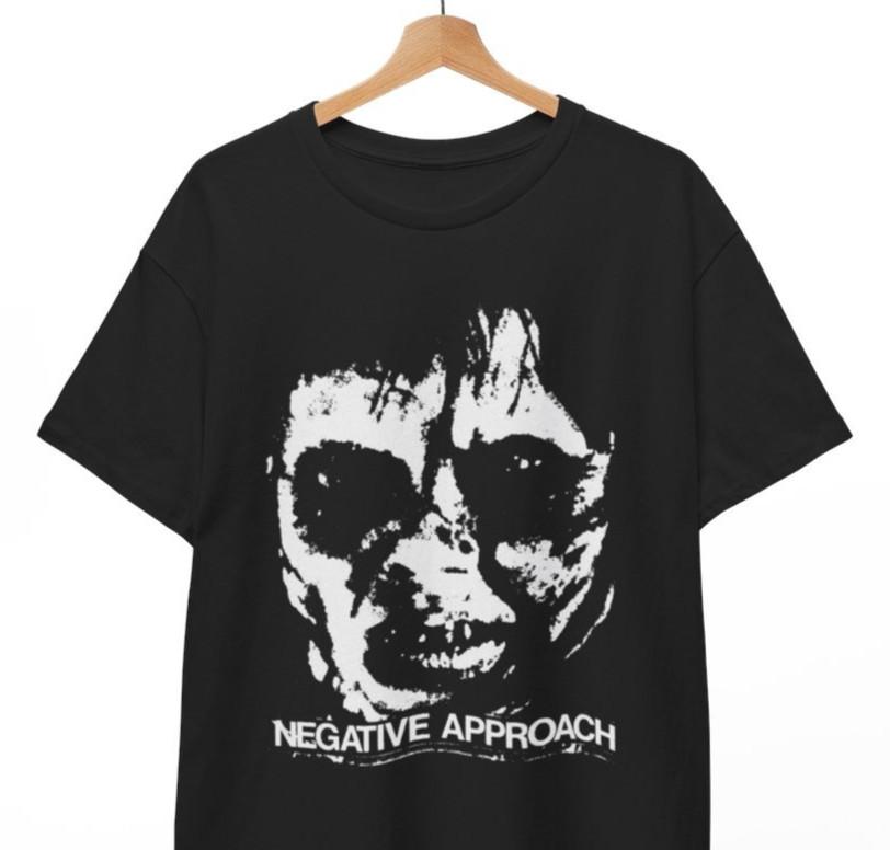 

Футболка Negative Approach | Винтажная футболка унисекс в стиле хардкор-панк 80-х XL