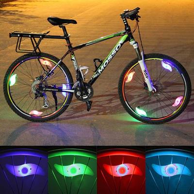 Fahrradzubehör LED Fahrrad Rad Speichenlicht Reifen helle Lampe Zyklus Firefly Hotwheels Blitzlicht