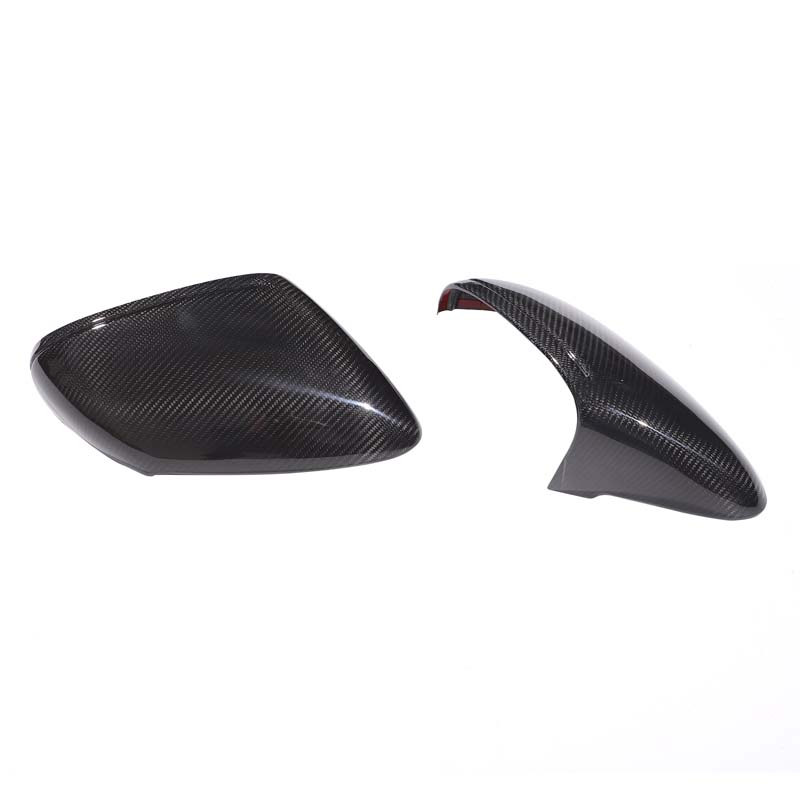 For Porsche Taycan 2019-2026 Real carbon fiber Car Exterior Rearview Mirror Protective Cover Car Exterior Accessories