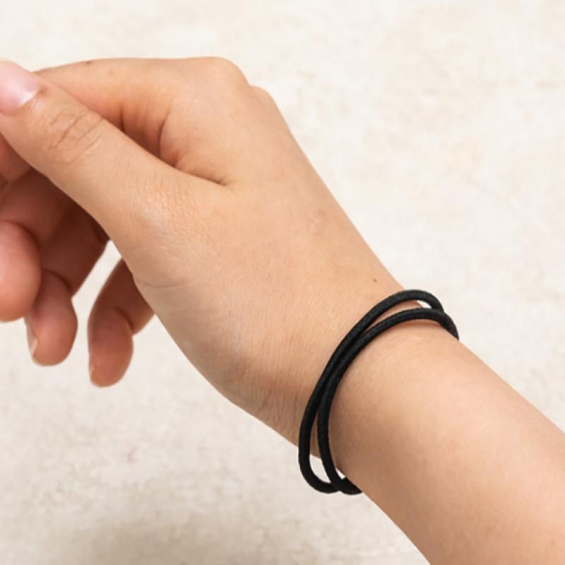 Daiso No Tip Thin Hair Straps  Pack Of 16