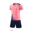 Custom Sublimation Soccer Jersey Set OEM Breathable Quick Dry High Elastic Football Uniform With Logofor Team Training
