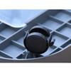 Movable Plant Pot Saucer with Hidden Wheels & Brakes Round Drip Tray for Flower Pots Coffee