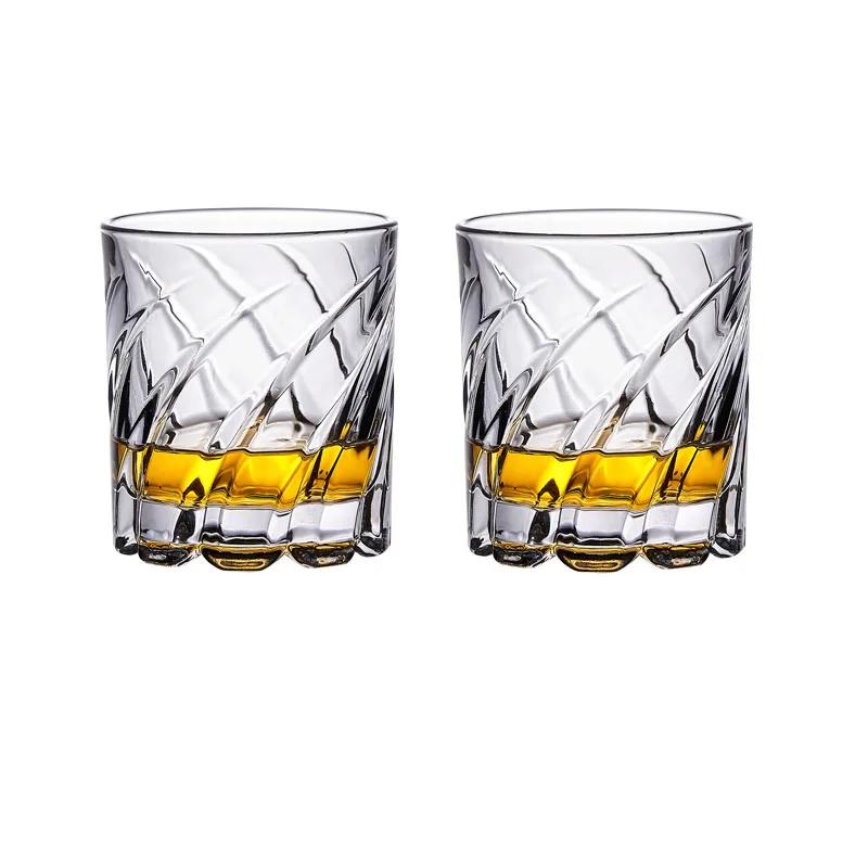 260ml/285ml/268ml Creative Whiskey Glass Wine Goblet Transparent Cocktail Glass Water Bottle Premium Wine Glass Bar Accessories