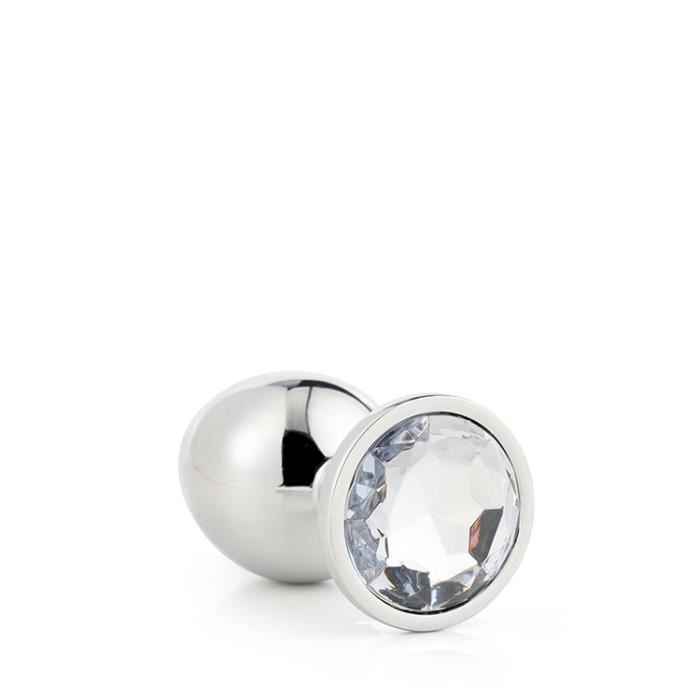 Bouchon anal - DREAM TOYS - Love Love - Argenté - Aluminium - Petit