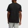 adidas T Shirts Men's Black Crew Neck Moderate Straight Fit HK6749