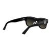 Dior Side Engraved Logo Irregular Shape Sunglasses Unisex Sunglasses Black DIOR-OBLIQUE-S4F-10A0