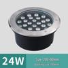 Low Voltage 12V-24V Outdoor LED In-Ground Light: Waterproof, Stainless Steel for Parks and Courtyards