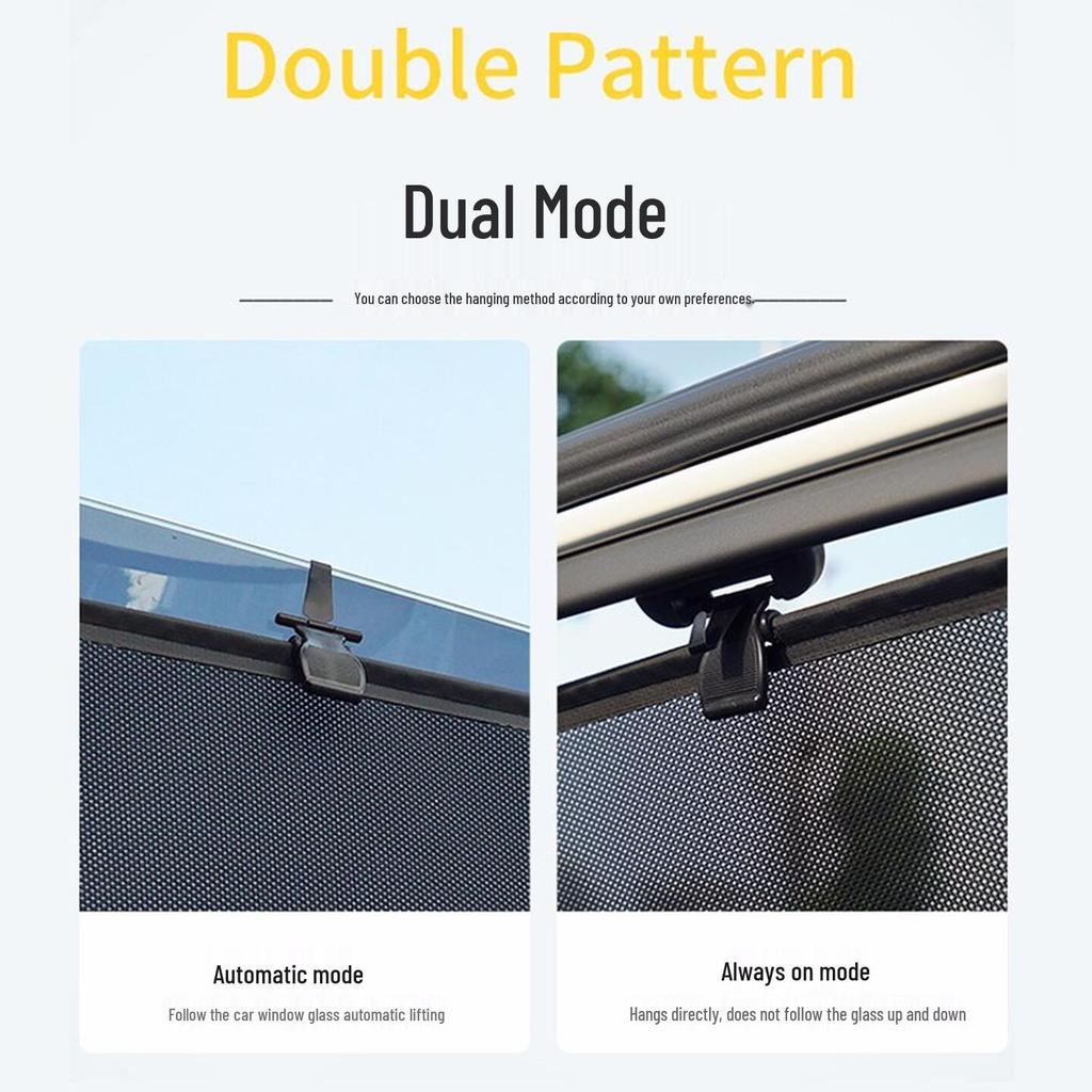 Driver's Seat Sunshade: Heat-Insulating Car Curtain for Privacy and Sun Protection