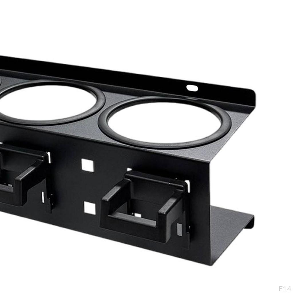 Spray Bottle Holder Car Wash Tool Organizer Bracket Cleaning Supply Hanger with Hooks for Garage