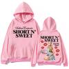Sabrina Carpenter Wereldtournee 2025 Hoodie Man Vrouw Harajuku Lange Mouw Pullover Tops Sweatshirt Cadeau