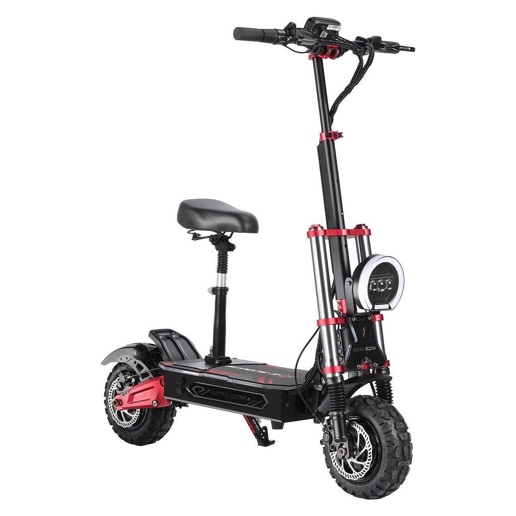 BOYUEDA S5 Elektroroller 6000W Motor 60V38AH Akku 120KM Reichweite 85KM/H Geschwindigkeit NFC Smart App RGB Lichter Offroad E Scooter
