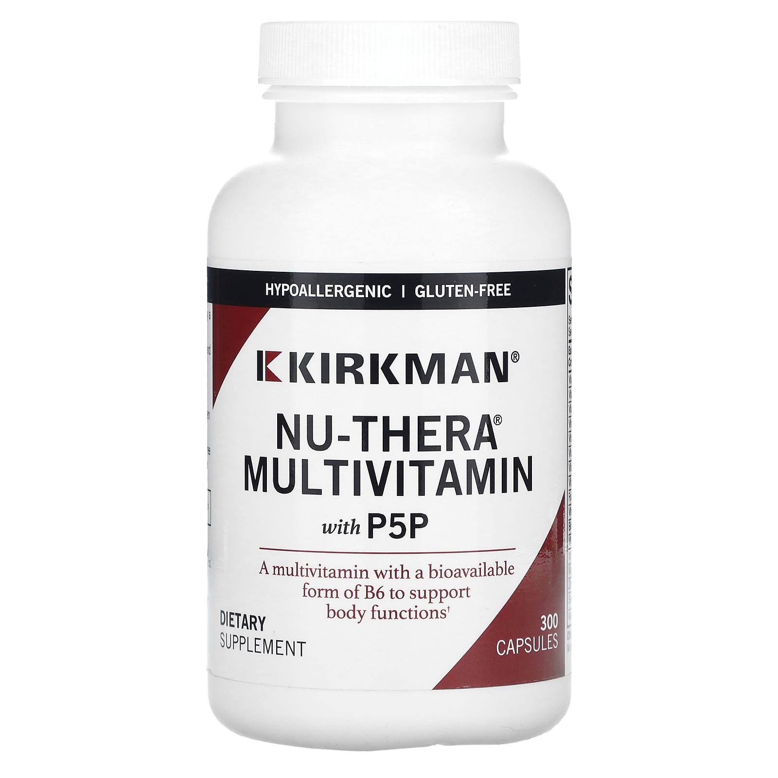 

Nu-Thera Multivitamin with P5P, 300 Capsules