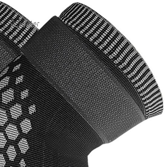 Comfortable Knee Braces 1 Pair Compression Sleeves with Fastener Tape Soft Breathable Support Leg Warmers