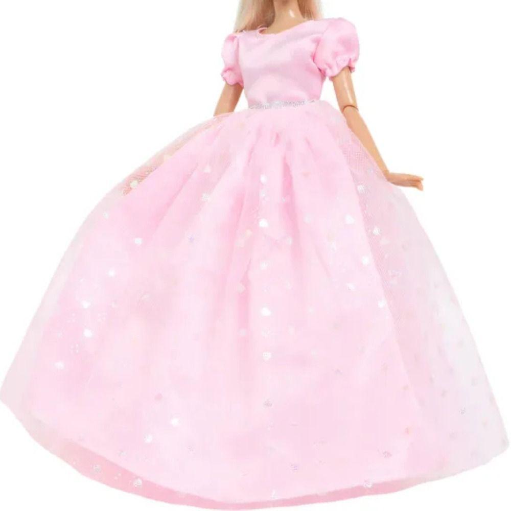 

Longuette Doll Clothes Long Gown Doll Skirt Dollhouse Doll Evening Dress Girl s Toys 06