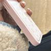 Korean Plaid Heart Bunny iPhone Case for 17/16ProMax/15/14 Girly Style